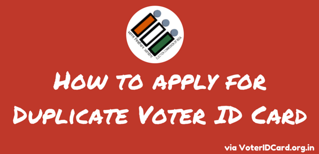How to apply for Duplicate Voter ID Card online?