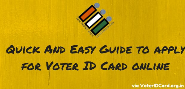 Get Online Election Card in less than 7 minutes