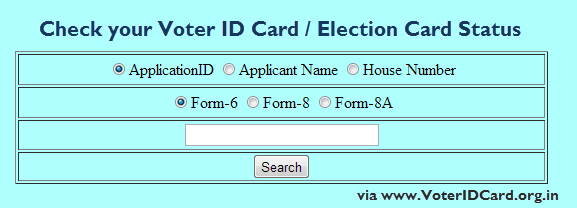 How to check Votar ID Status - Detailed information?