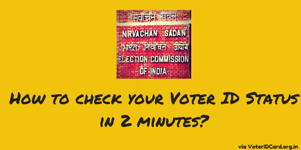 How to check Voter ID Status in 2 minutes