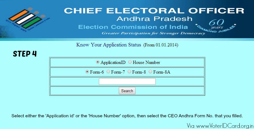 How to Apply on CEO Andhra Website for new Voter ID Card?
