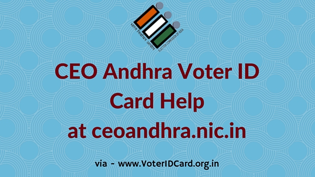 ceo andhra status and other voter id services