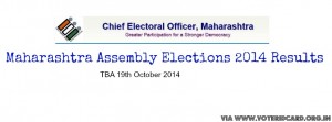 When are the Maharashtra assembly electiont 2014 results announced?