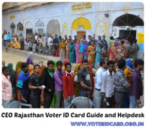 complete voting and voter id card guide for CEO Rajasthan