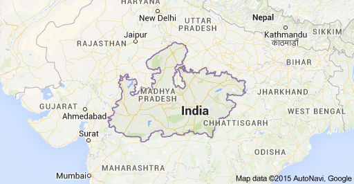 map of madhya pradesh