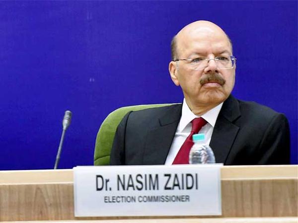 Cheif Election Commissioner Dr Zaidi