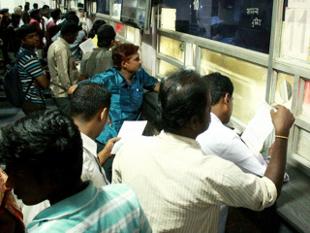 Voter-id-card-long-queues-for-tatkal-booking