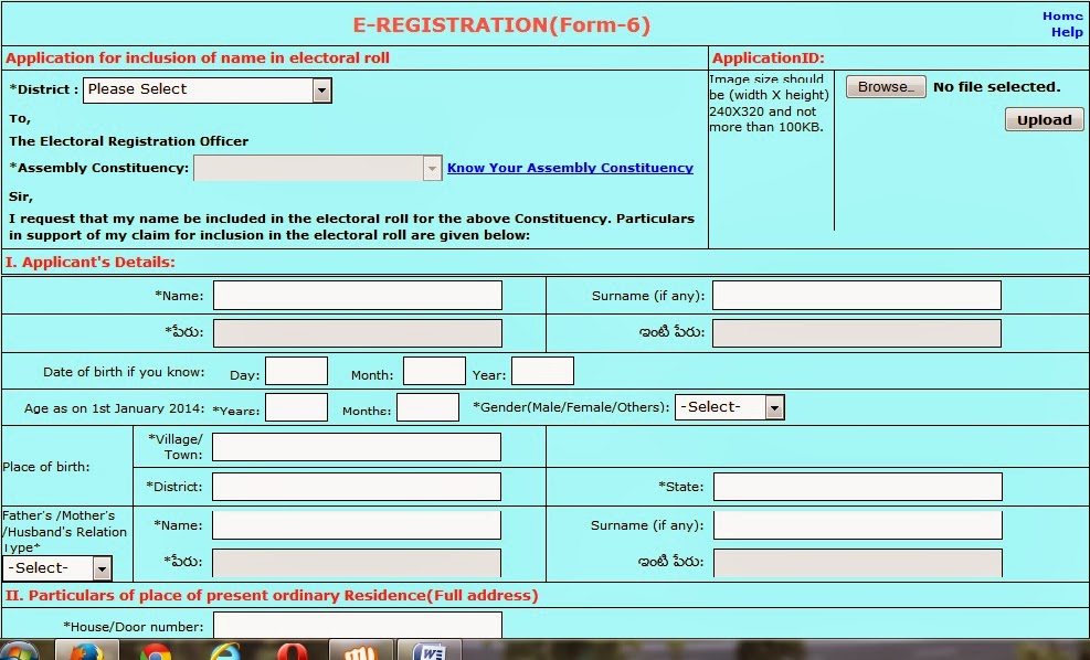 How to do Voter Registration Online?