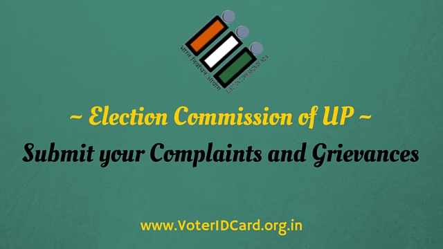 election commission of UP complaints
