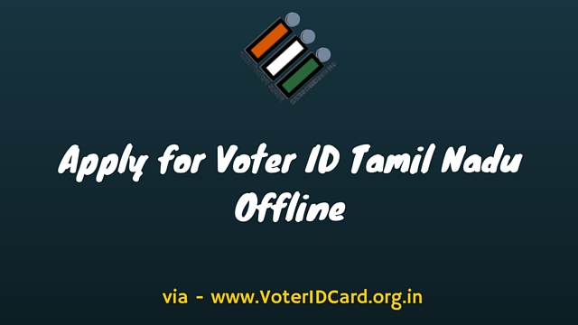 voter id Tamilnadu