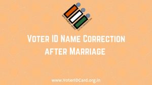 Voter ID Name Correction feature