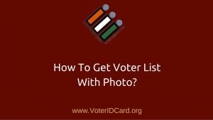 Download Voter List with Photo - Featured Image