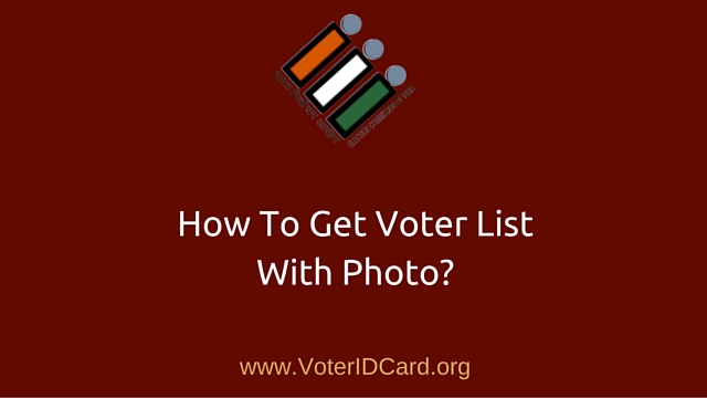 Download Voter List with Photo - Featured Image