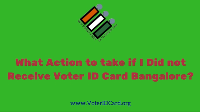 Voter ID Card Bangalore