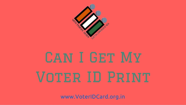Voter ID Print