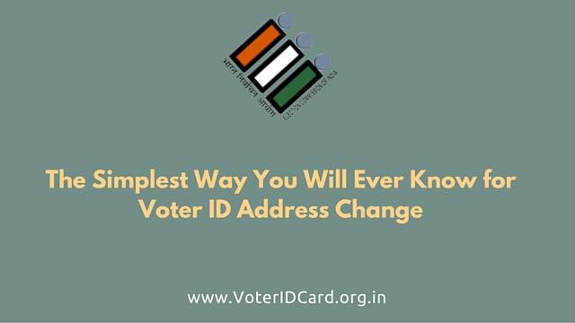 The Simplest Way You Will Even Know for Voter ID Address Change